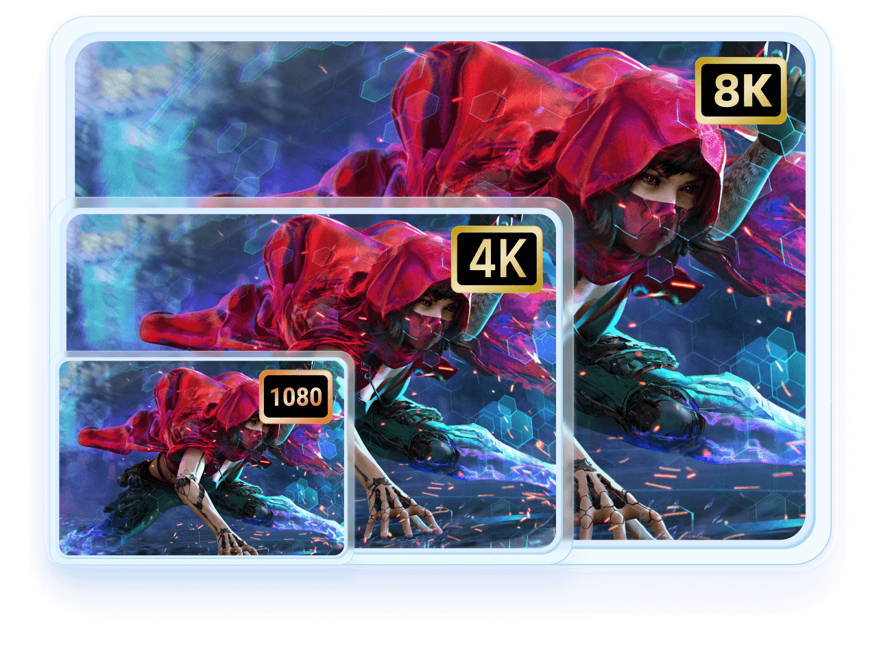 8K 与 4K 多屏远程画质